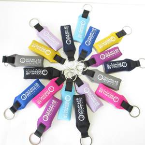 Custom Logo and Shape Key <b>Chain</b> Factory <b>Cheap</b> Price Custom Neoprene Foam Floating Keychain for Promotion Gifts - Product Image 6