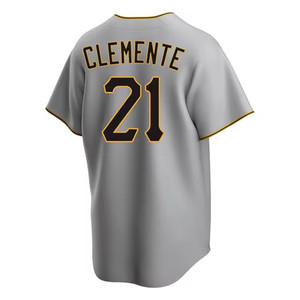 Maillot de baseball pour homme Pittsburgh City Connect 2026 – 30 Paul Skenes, 6 Griffin, 15 O'Neal Cruz, 21 Clemente – Maillot de baseball USA brodé - Product Image 6