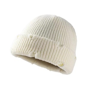 Bonnet tricoté unisexe effet vieilli <span class=keywords><strong>pas</strong></span> <span class=keywords><strong>cher</strong></span>, 12 couleurs, côtelé, chaud, pour homme et <span class=keywords><strong>femme</strong></span>, fournisseur de bonnets d'hiver - Product Image 5