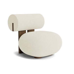 Sillón de Madera de Fresno de Diseño Nórdico, Sofá Moderno Acolchado para el Hogar, Oficina, Vestíbulo de Hotel, Sala de Estar con Detalles en Terciopelo - Product Image 6
