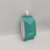 Emballage de boisson personnalisé imprimé, sachet à bec verseur de 120 ml, eau riche en hydrogène de qualité alimentaire, étanche et résistant à l'humidité