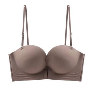 <span class=keywords><strong>Sujetador</strong></span> sin Tirantes al por Mayor para Mujer, Verano, <span class=keywords><strong>Pecho</strong></span> Pequeño, con Realce, Antideslizante, con Hebilla Delantera, <span class=keywords><strong>Invisible</strong></span> - Product Image 3