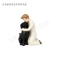 Haustier-Gedenkengel-Statue aus Kunstharz, Sentimentales Wohnaccessoire, Handgefertigte Dekoration, Perfektes Geschenk für Hunde- und Haustierliebhaber