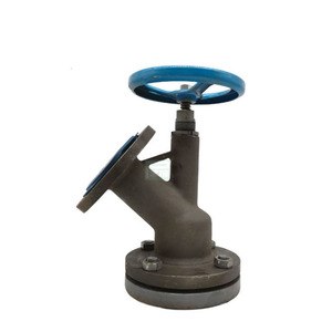 Válvula de descarga inferior manual con brida angular DN25 de 1 1/2 pulgadas para tanque reactor - Product Image 4