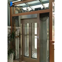 Kapalı açık 3 kat 8 kişi bina Villa ev asansör için 600kg 800kg dişlisiz ticari yolcu asansörü