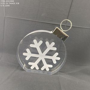 Winter Christmas Decorative <b>Snowflake</b> <b>Decorations</b> Acrylic Large Transparent <b>Snowflake</b> for Holiday New Year Party Home Decor - Product Image 6