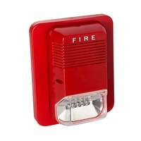 Venta al por mayor de fábrica, sirena estroboscópica contra incendios convencional de con sistema de alarma contra incendios direccionable con luz LED