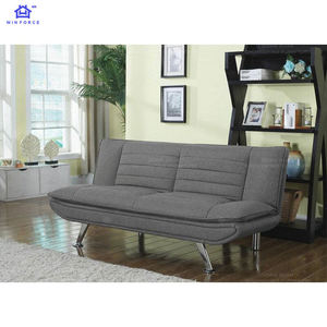 Winforce nhà máy phong cách Bắc Âu thiết kế hiện đại vải gấp <span class=keywords><strong>Sofa</strong></span> bấm vào <span class=keywords><strong>Clack</strong></span> phòng khách đồ nội thất <span class=keywords><strong>sofa</strong></span> cama sofaed kim loại chân - Product Image 2