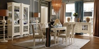 Console de style farmhouse moderne en bois fait main avec miroir mural et buffet personnalisable pour salon