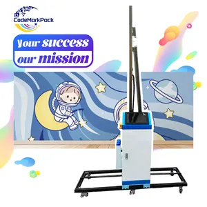 Wall Printer Machine 3d Wall Automatic Mural Vertical Printer Wall Printer Machine Wall Glass Painting Tools Printing Equipment