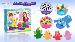 ที่กำหนดเองรู้สึกหุ่นมือทำชุดสำหรับเด็ก DIY ทำของเล่นหุ่นของคุณเองสำหรับเด็กหญิงและเด็กชาย - Product Image 6