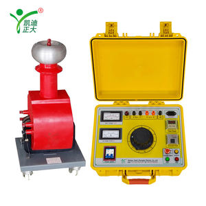 Système de test de résistance à la tension AC Hipot KDYD série GTB 5 kVA 50 kV avec transformateur de test de type sec et unité de commande manuelle - Product Image 3