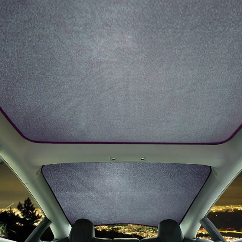 Стеклянная крыша Солнцезащитная шторка для автомобиля с роликовым механизмом для Tesla модели Y люк козырек от солнца в верхнем окне сеточный занавес Защитная крышка