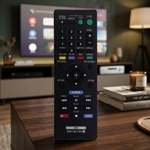 Control Remoto Inalámbrico RMT-B119A de 433 MHz con Batería AAA y Alcance de 8 Metros para Reproductores de Blu-Ray y DVD BDP-BX59 BDP-S390 BDP-S590 - Product Image 3