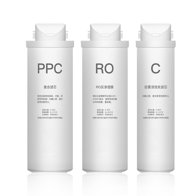 4 Stage Manual Power Outdoor Water Filter Purifier Refillable Replacement Cartridges with OEM Brand Made of Polypropylene