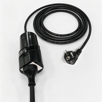 Simulateur de charge de véhicules électriques, rallonge portable, prises personnalisées AU, Afrique du Sud, États-Unis, Royaume-Uni