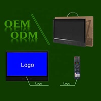 TV LCD Digital Pintar 14 16 18 20 Inci dengan Layar LED 1080p HDTV, Dapat Diisi Ulang untuk Penggunaan di Luar Ruangan, Berkemah, dan Truk
