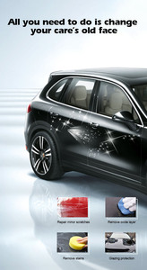 Esmalte de coche con logotipo personalizado, pulido de corte medio, cera de pulido líquida limpia y brilla con removedor de arañazos de alto brillo - Product Image 4