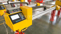 Système automatique F2100 à double usage plasma et oxygène, avec portique à rails doubles, pour surfaces lisses, compatible laser