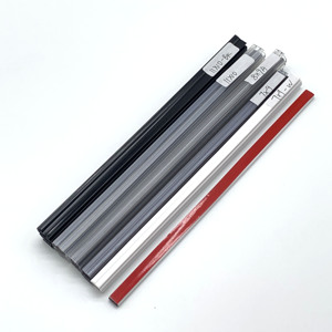 Tira de sellado de borde de plástico transparente impermeable, tapón de <span class=keywords><strong>ducha</strong></span>, puerta de vidrio, sello magnético de PVC, venta al por mayor - Product Image 6
