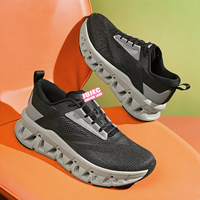 Chaussures de sport pour hommes avec logo personnalisé, baskets en mesh pour la course à pied et la salle de sport, chaussures de sport d'été, fabrication en usine, fournisseur OEM ODM