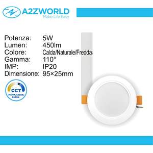 สปอตไลท์ LED แบบฝัง450lm 5W D95X25mm 70มม. 3สี3000K 4200K 6500K MR11มุม120/G10สำหรับไฟเฉพาะจุด - Product Image 3
