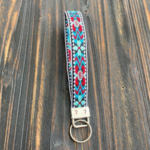 Handmade Vintage Bohemian Wrist Lanyard Keyring Holder Unique Animal Cartoon Woven New Arrival Business <b>Wristlet</b> Strap Keychain - Product Image 4