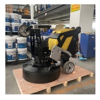 Machine à meuler le béton CFS -N688 220v 380v, machine à meuler les sols monophasée, polisseuse de sols