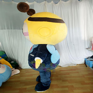 Disfraz de Mascota de <span class=keywords><strong>Abeja</strong></span> de Peluche Personalizable con su LOGOTIPO, Perfecto para Campañas de Marketing de Marca y Diversas Actividades - Product Image 2