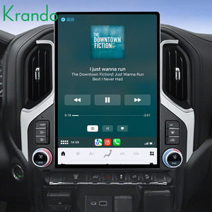 วิทยุติดรถยนต์ระบบแอนดรอยด์ออโต้ Krando ขนาด 15.6 นิ้ว สำหรับ Chevrolet Silverado GMC Sierra ปี 2019-2022 พร้อมระบบมัลติมีเดียและ Wireless Carplay - Product Image 6