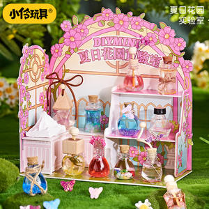 Xiaoling Toys Kit de bricolage en bois pour laboratoire d'aromathérapie de jardin d'été, pour enfants et adultes, cadeau créatif - Product Image 3