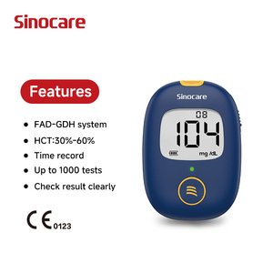 เครื่องวัดระดับน้ำตาลในเลือด <span class=keywords><strong>Sinocare</strong></span> Safe AQ Voice พร้อมแถบทดสอบ - Product Image 3