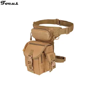 Haute qualité étanche goutte jambe sac à dos caméra taille sac tactique Fanny Pack Camping sacs