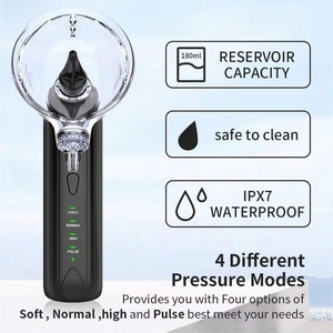 Limpiador de Oídos Eléctrico Recargable para Cuidado Personal, Kit de Eliminación de Cera de Oídos con Agua, Resistente al Agua IPX7, Capacidad de 300 ml, Uso Doméstico - Product Image 3