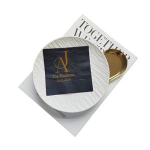 <span class=keywords><strong>Serviettes</strong></span> imprimées 3ply mode loisirs Cocktail Bar jetable fête <span class=keywords><strong>serviettes</strong></span> en <span class=keywords><strong>papier</strong></span> dîner pour <span class=keywords><strong>anniversaire</strong></span> de mariage - Product Image 2