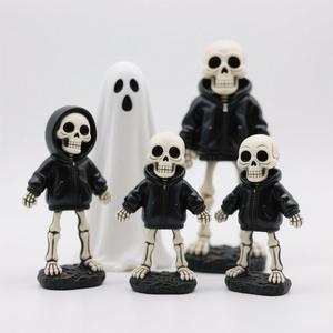 เสื้อแ<span class=keywords><strong>จ</strong></span>็กเก็ตสุดสร้างสรรค์รูปโครงกระดูกและตุ๊กตาบ้านผีสิงแบบเรียบง่ายสำหรับทำ<span class=keywords><strong>จ</strong></span>ากเรซินที่ทนทาน - Product Image 2