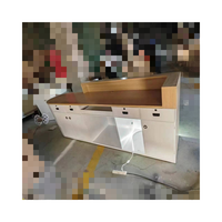 Meubles de magasin de détail personnalisés, style simple et moderne, petit comptoir de caisse, comptoir de caisse pour magasin de vêtements, comptoir de caisse pour supermarché, marque Lilai