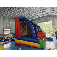 Prix bon marché 4-en-1 sport jeu gonflable interactif jeux de carnaval gonflables pour la fête