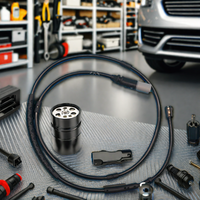 Kit de réparation de frein à disque ABS avec capteur de vitesse et capteur d'étrier de frein Frontech, neuf, taille standard OEM, garantie 1 an