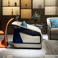 Grand ensemble de canapés en cuir de haute qualité pour la maison de luxe au design moderne italien canapé sectionnel de luxe canapé de salon