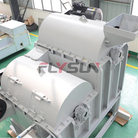 Machine de traitement des fibres de coco compressées, machine de défibrage des coques de noix de coco