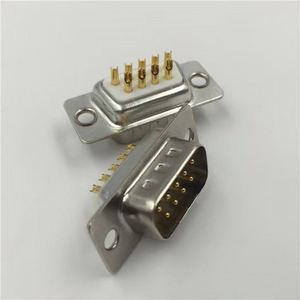 Conector Hembra D-SUB 2V2 de Alta Potencia, Ángulo Recto, Tipo DIP con 2 Pines para PCB - Product Image 4