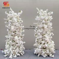 Fleur artificielle réaliste et lisse, faite à la main, personnalisée, en bougainvillier rose vif, pour la décoration de vitrine de magasin, de porte d'entrée, de mariage ou de remise de diplôme