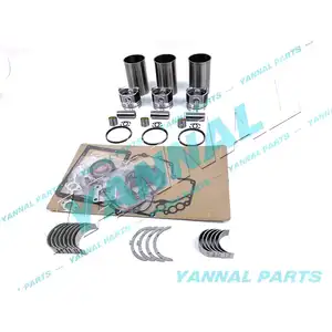 Venta directa de fábrica 3TN78 3TN78L Kit de reconstrucción de Reacondicionamiento para excavadora John Deere JD25 de motor Yanmar