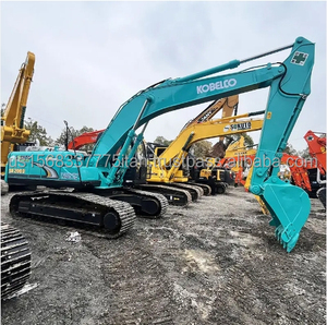 Excavatrice sur chenilles hydraulique Kobelco SK350D d'occasion, modèle 2022, 20 tonnes, godet de 1 m³, état d'origine, en stock - Product Image 4
