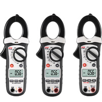 Digital Power Meter DT9810 Portable AC/DC Ammeter Voltmeter with Intelligent Power Measurement CAT II 600V Safety Rated