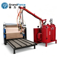 Machine de fabrication de panneaux sandwich à grande vitesse, personnalisée, avec écran tactile PLC, certifiée CE, pour ligne d'isolation des murs de chambre froide