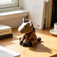 Jouets en peluche personnalisés d'animaux de la forêt, cerf Sika, éléphant, renard, koala, cheval, peluches douces, cadeau pour enfants, vente en gros, fabricant OEM ODM