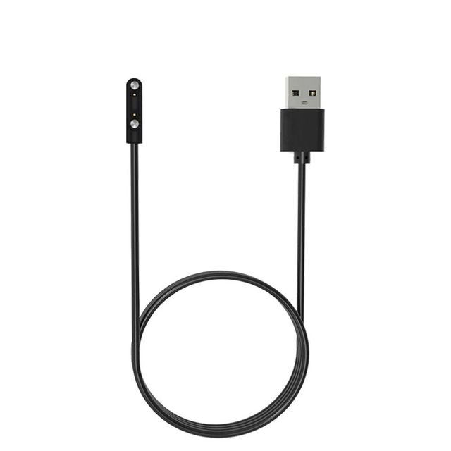 2 in 1 Smart Watch Wireless Magnetic Charger with Fast Data Transfer USB Cable TPE Jacket Magnetic Charging Cable