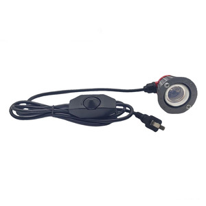 E27 Ceramic Wall Socket Pet Heater <strong>Bracket</strong> Reptile Heat Light <strong>Fixture</strong> <strong>Lamp</strong> Bulb Holder Cable <strong>Lamp</strong> Holders &amp; Bases - Product Image 1